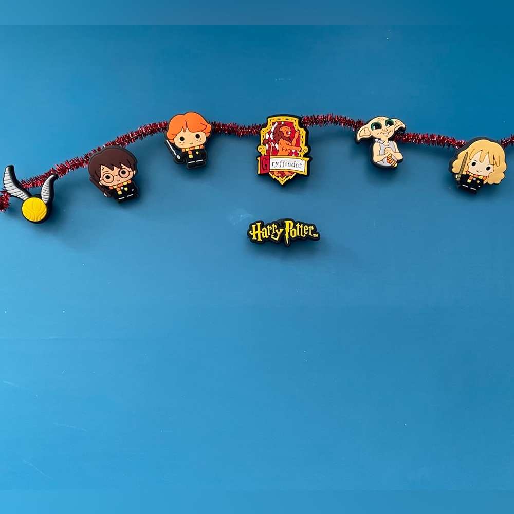 Gryffindor Harry Potter Croc Charms (7pcs)